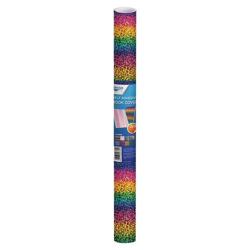 Holographic Selfadhesive Book Cover Rainbow