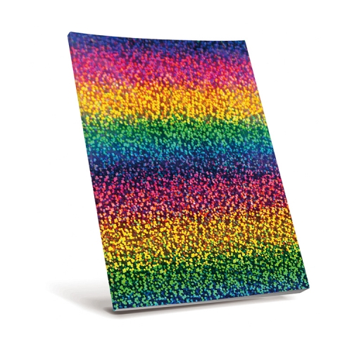 Holographic Selfadhesive Book Cover Rainbow