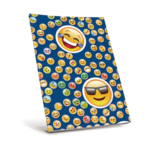 Selfadhesive Book Cover Emoji Faces