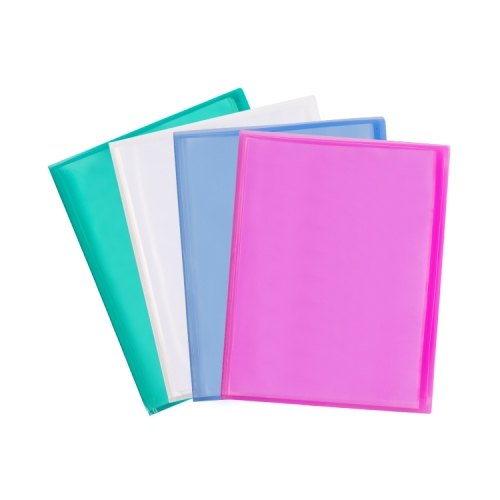 Display Book with Crystal Clear Cover, Transparent, PP A4